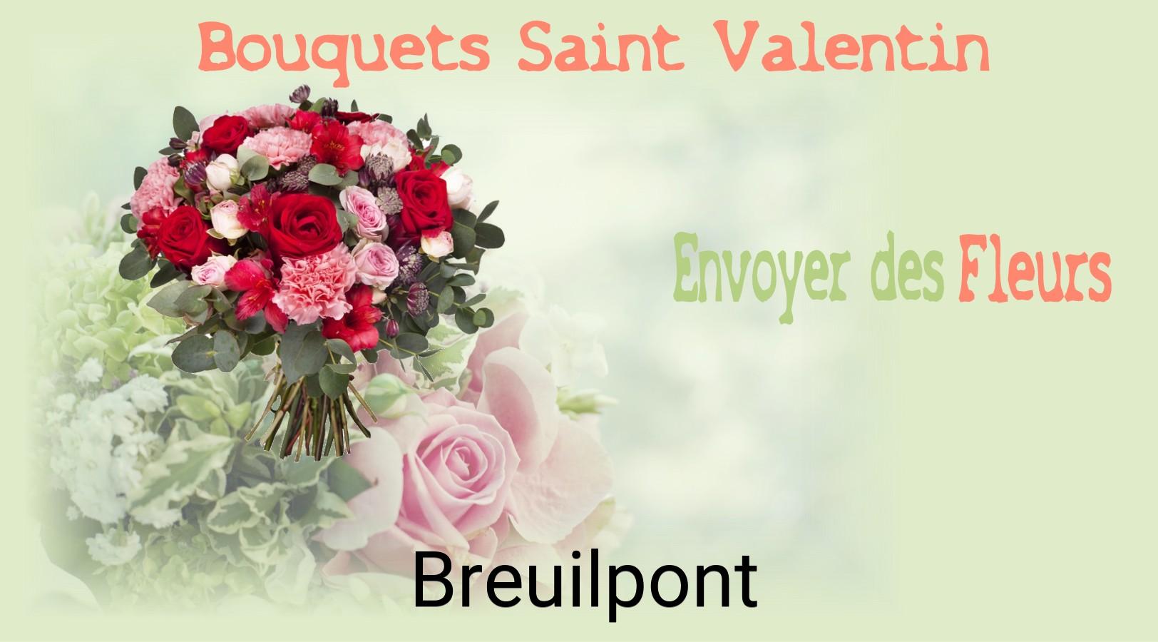 Roses de Saint-Valentin livrées à Breuilpont
